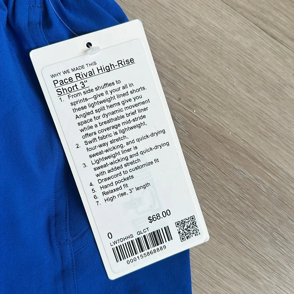 Lululemon Pace Rival High-Rise Short 3